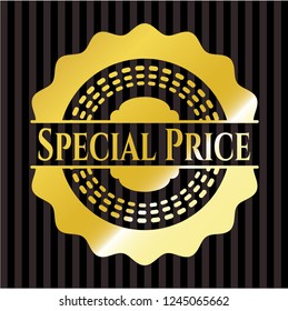 Special Price gold shiny badge