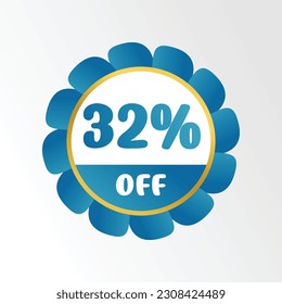 special price offer label sticker, discount symbol gradation color. vector illustration for sales promo, marketing, web advertising.