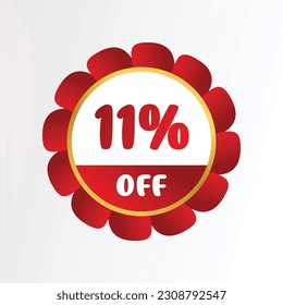 special price offer label sticker, discount symbol gradation color. vector illustration for sales promo, marketing, web advertising.