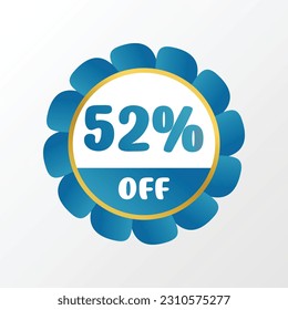 special price offer label sticker, discount symbol gradation color. vector illustration for sales promo, marketing, web advertising.