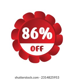 special price offer label sticker, discount symbol gradation color. vector illustration for sales promo, marketing, web advertising.