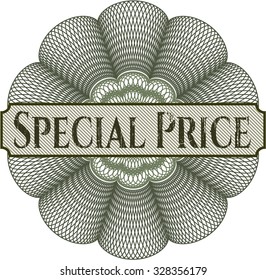 Rosette de precio especial