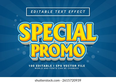 Special Promo Editable Text Effect