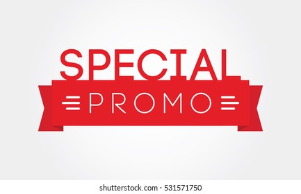 Special Promo Tag Label