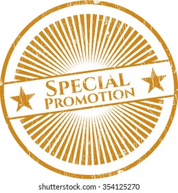 Special Promotion abstract linear rosette