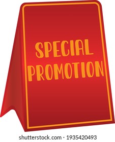 Special Promotion Banner Vector , Special Promotion Table Top 