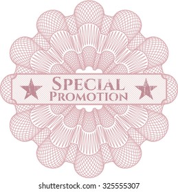 Special Promotion linear rosette