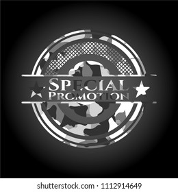  Special Promotion on grey camo pattern