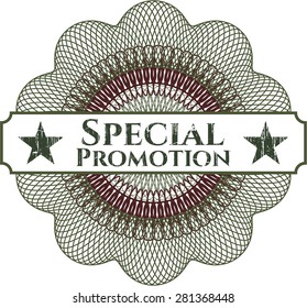 Special Promotion rosette