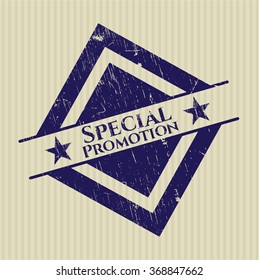Special Promotion rubber seal with grunge texture