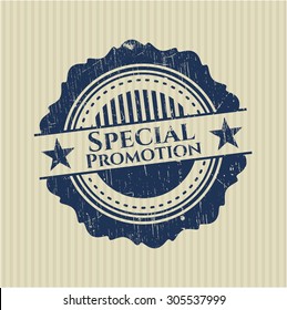Special Promotion rubber stamp