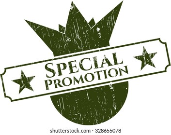 Sello de goma de promoción especial
