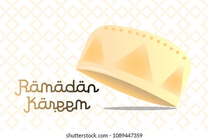 special ramadan kareem lettering