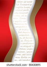 special red abstract background