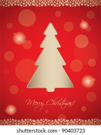 special red Christmas background