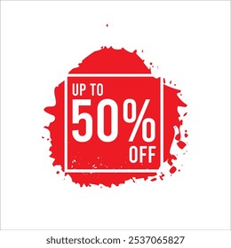 special red discounts vector, icons, symbols, advertisements, logo labels, suitable for advertising products, walls, posters, etc