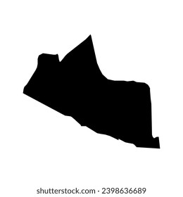 Special Region of Yogyakarta map, administrative division of Indonesia. Vector illustration.