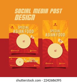 special restaurant food menu sushi flyer template design