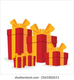 Special reward, prize giveaway, gift boxes, loyalty present, incentive or perks, bonus program stock illustration