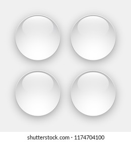 Special Round Offer Isolated on white background. Vintage Sticker. banners set. Annotation circle buttons. Advertising Design shape. Speech talking cloud label tag