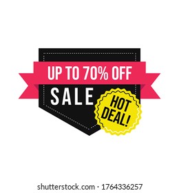 Special Sale Banner, DIscount label, Big Sale. Vector illustration.