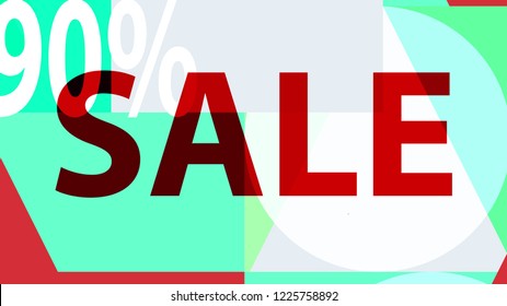 Special Sale Banner, Poster Design. 

 Modern Promotion Banner
 Creative Sale and Discount Promo Background with Geometrical  Pattern. Organic Green, Mint, Blue Colors
 Business coupon. Modern.