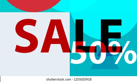 Special Sale Banner, Poster Design. 

 Modern Promotion Banner. Creative Sale and Discount Promo Background with Geometrical  Pattern. Organic Green, Mint, Blue Colors
 Business coupon. Modern.