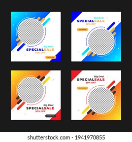 Special Sale Social Banner ads for commercial uses.