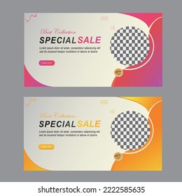 special sale Template promotion even and campaign Vector illustration
