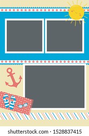 special scrapbook album .. easy printable album