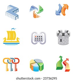 Special Set of Vectors For Logo Design. Concept of Icons