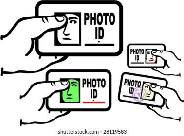 Special Sign Asking PHOTO ID For Security Reason