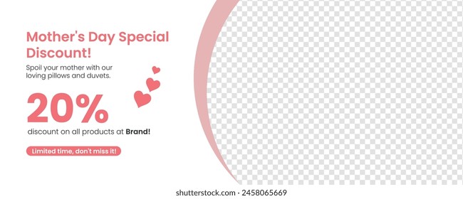 Special site banner design for Mother's Day