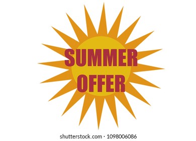Special summer offer.