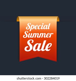 Special Summer Sale Label