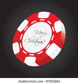 Special Vector Poker Chip