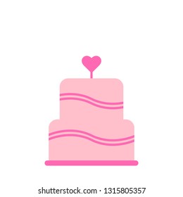 special wedding day icon vector