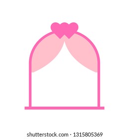 special wedding day icon vector