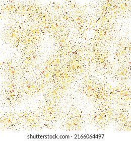 Special white background with golden spots and stains in different shades