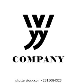 special y letter logo on white background, can be used for art companies, sports, etc