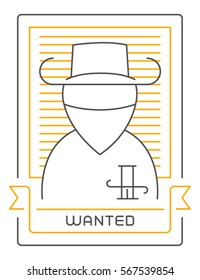 specialist bandit line icon