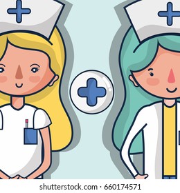 specialist nurses with cross signal