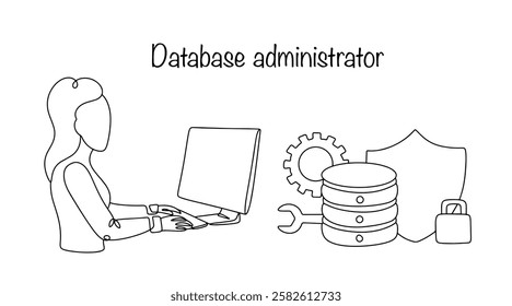 A specialist who is responsible for managing, configuring, optimizing and protecting databases in an organization. Ensuring reliability, security and high performance of data storage systems.