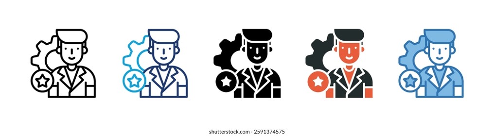 Specialization Icon Element For Design
