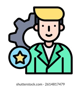 Specialization Icon Element For Design