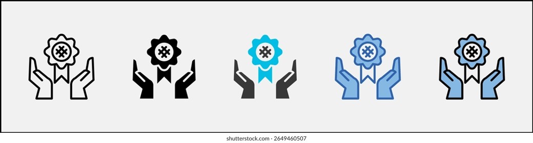 Specialization Icon Pack Multistyle Illustration