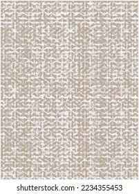 Specially Designed Carpet modern geometric textured with typical pattern.