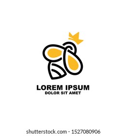 A specially formed logo from an animal