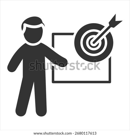 Specific Glyph Icon Vector Illustration