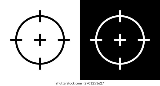Spezifisches Symbol der schwarz-weißen Vektorgrafik